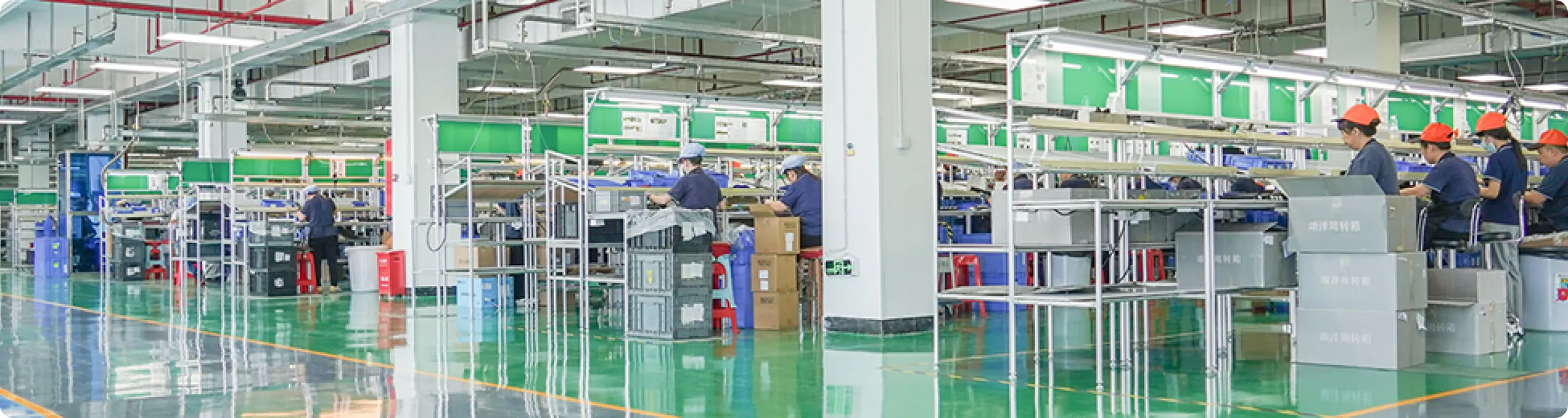 Manual assembly line