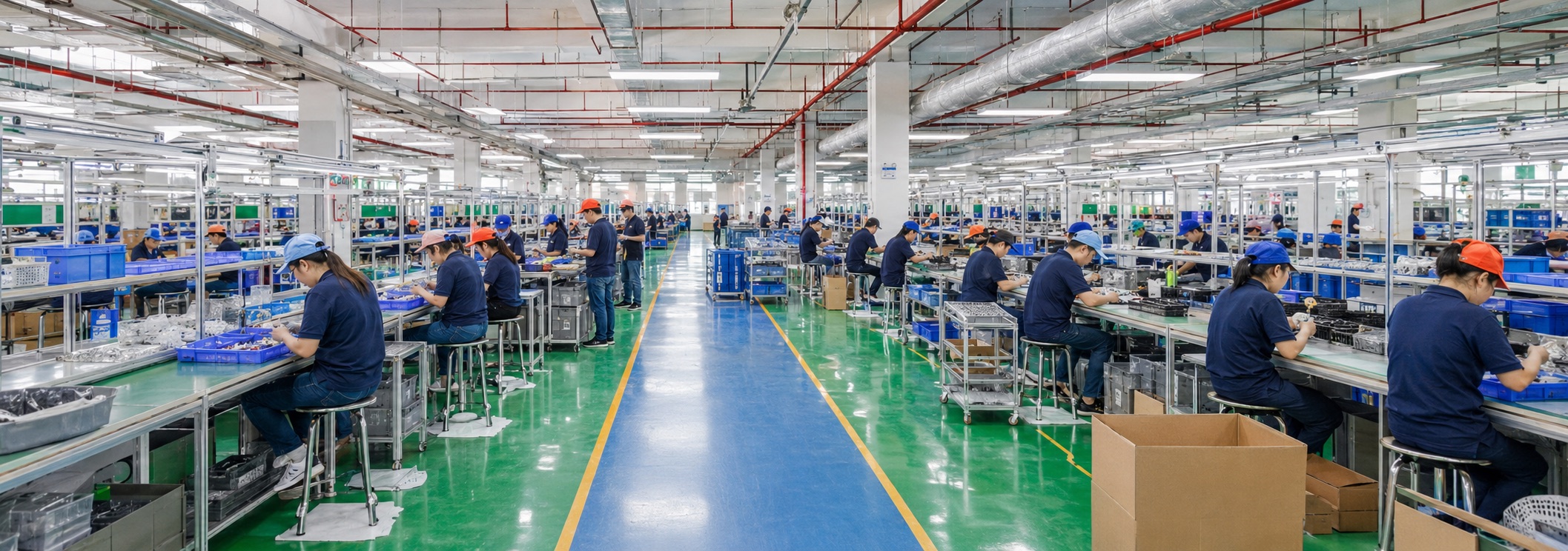 Manual assembly line