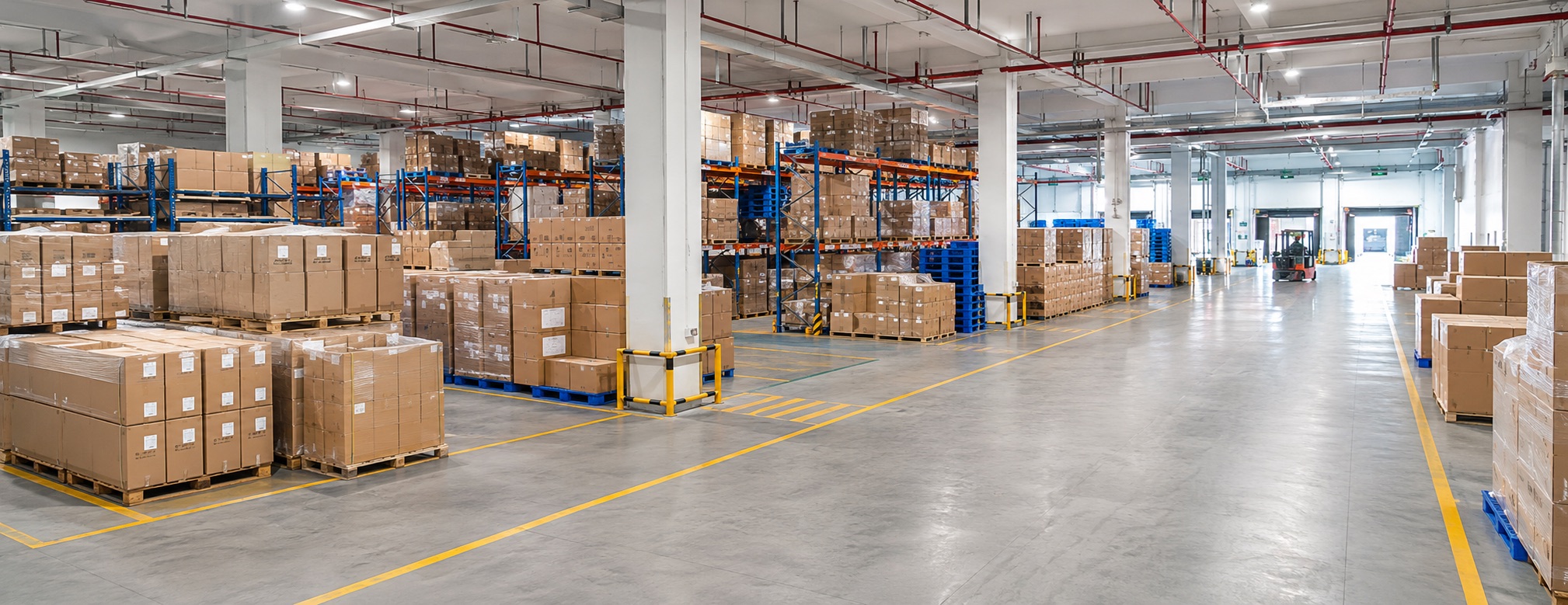 Finished-goods warehouse