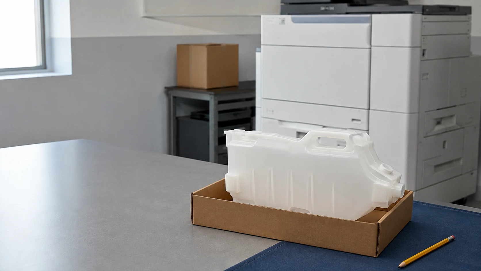 Canon Waste Toner Container Guide for Copier Service