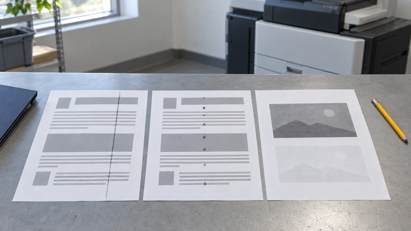 Copier Print Quality Problems: Lines, Spots and Ghosting