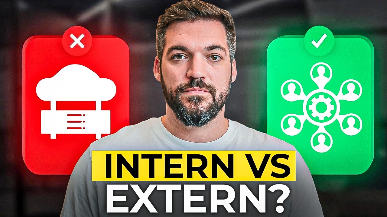 IT-Abteilung intern oder extern – was lohnt sich wann?