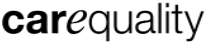 Carequality logo with stylized blue and green arcs over the word 'carequality' in lowercase.