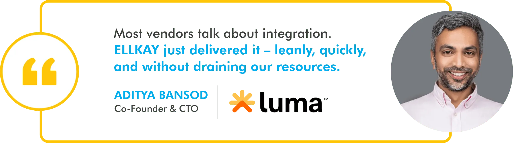 ELLKAY Integration Partner Healthjump Luma Health Quote