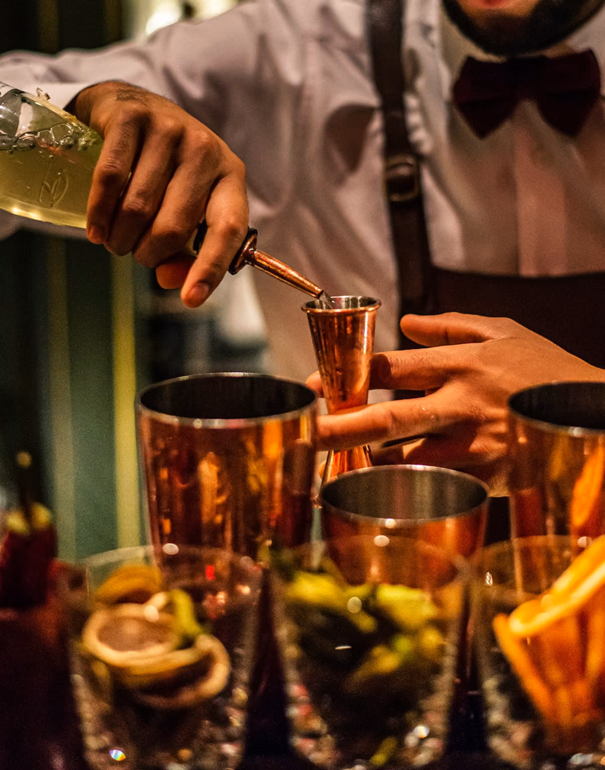 Préparation de cocktails sur mesure