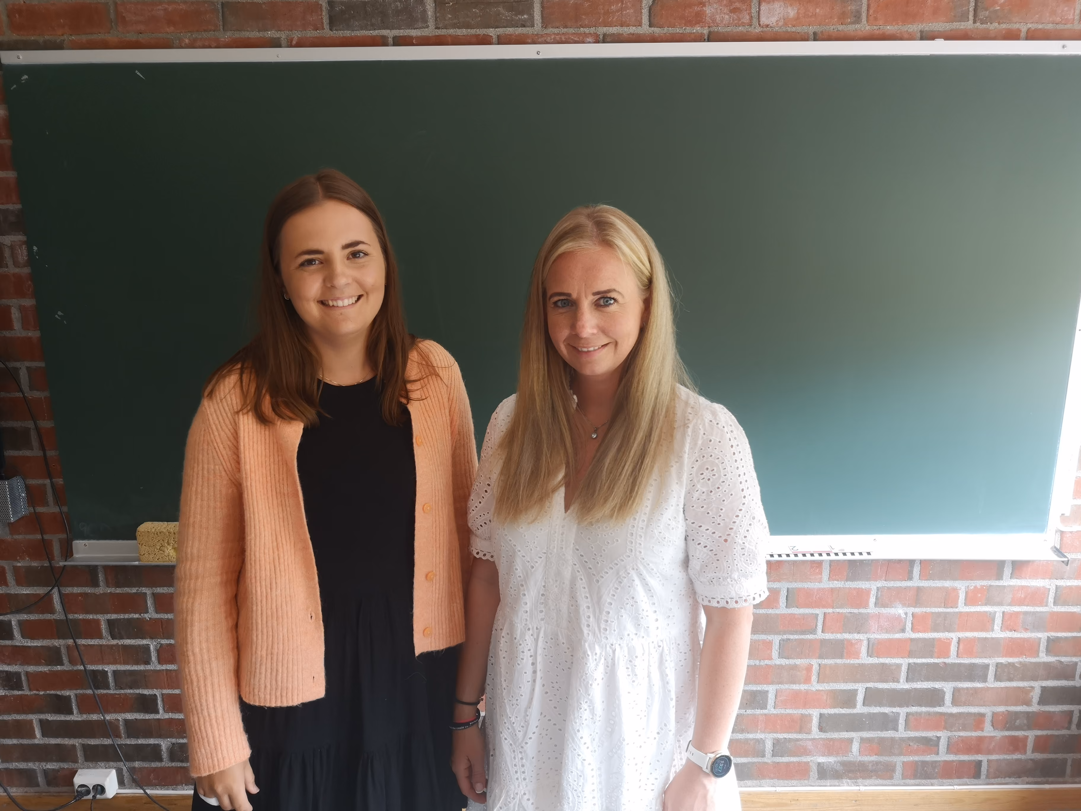 Bilde av Inger Lise Bergheim og Celine Paulsen Hoffgaard.