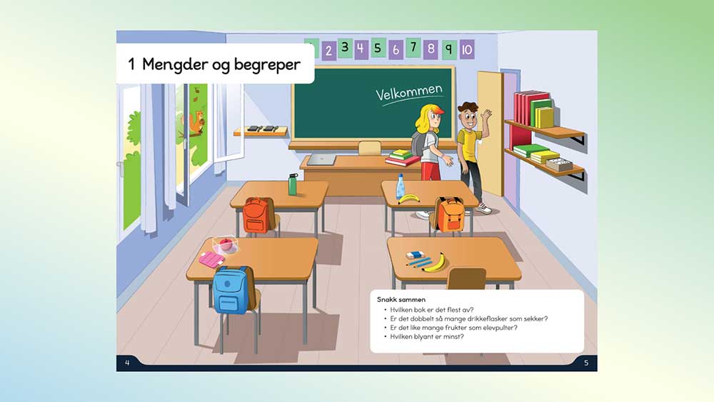 Eksempel på et samtalebilde