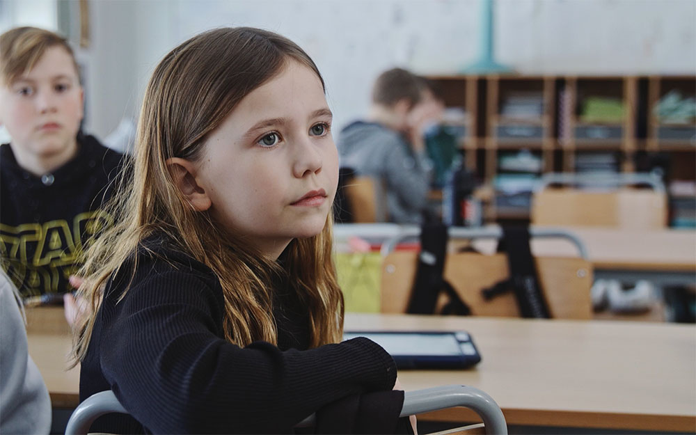 Elever i klasserom