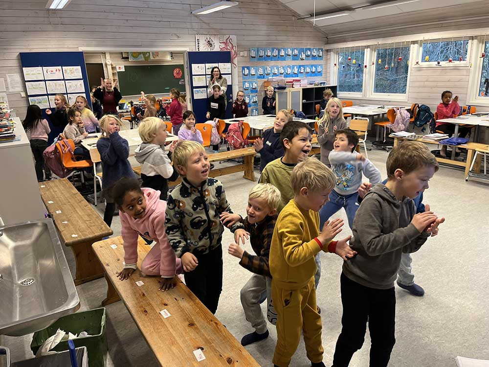 Klasse 2b Hellemyr skole