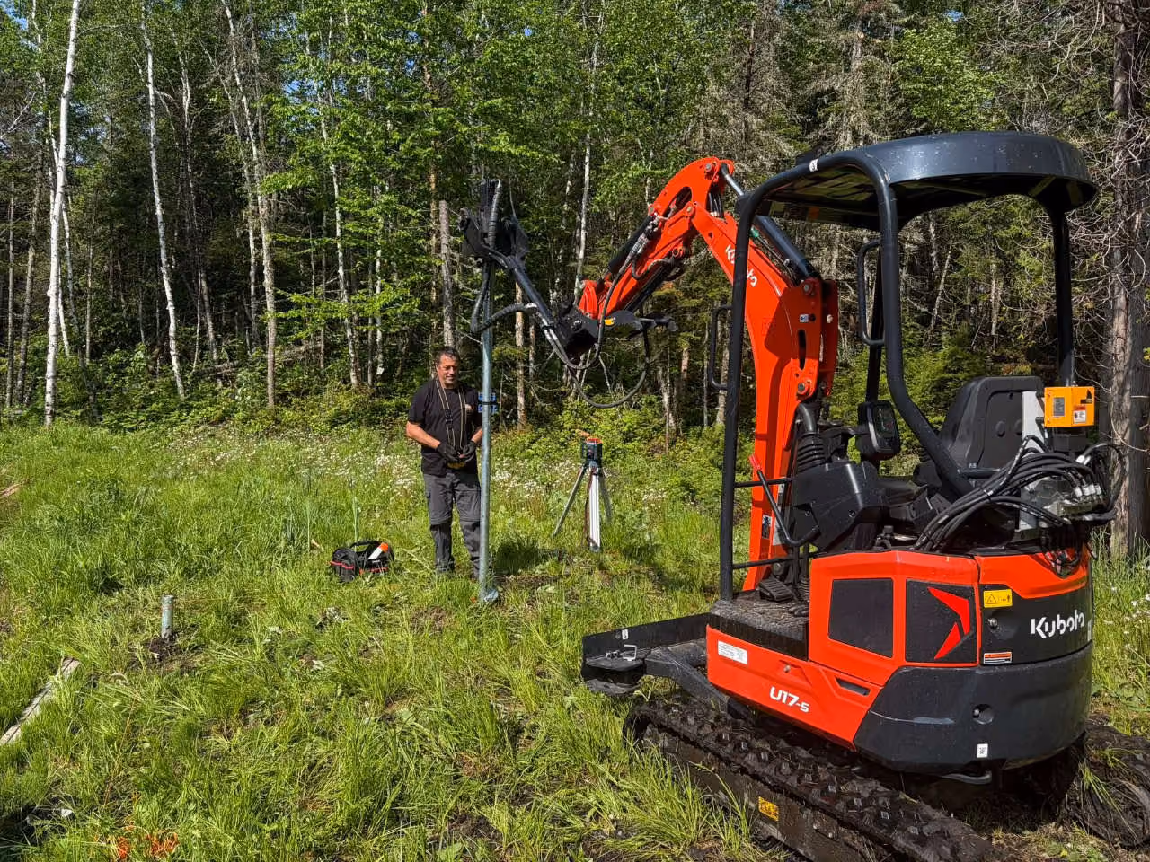 Installateur de pieux vissés au Saguenay–Lac-Saint-Jean