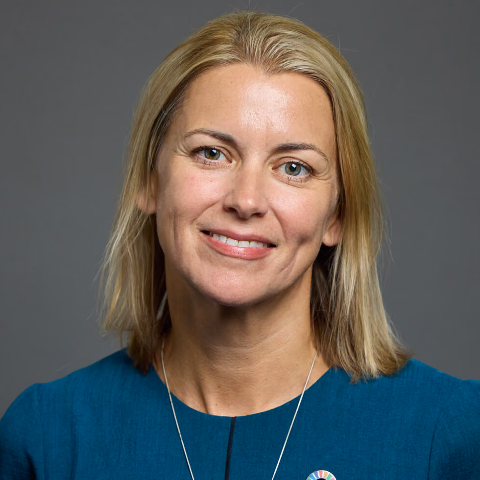 Portrait of Baroness Liz Sugg, CBE