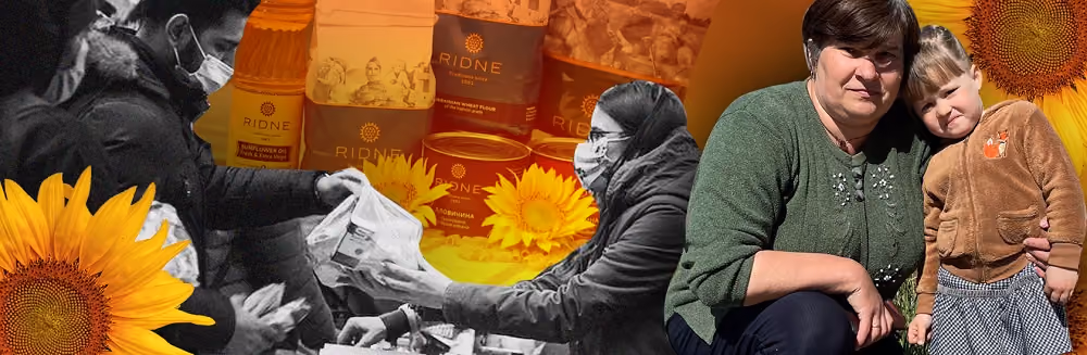 RIDNE food products and agricultural production in Ukraine