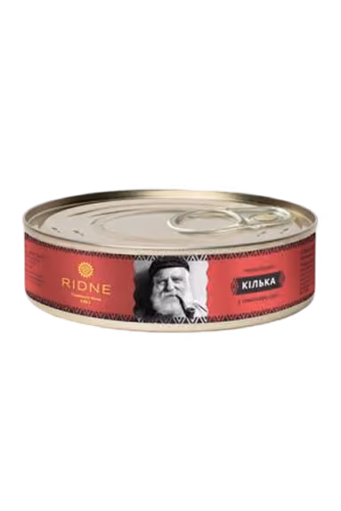 RIDNE sprats in tomato sauce tin
