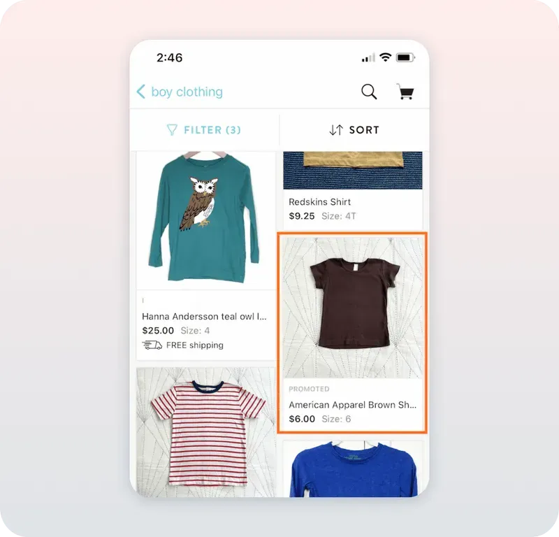 sponsored listing