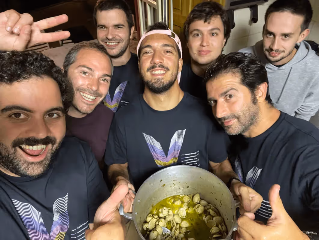 Joao and the team