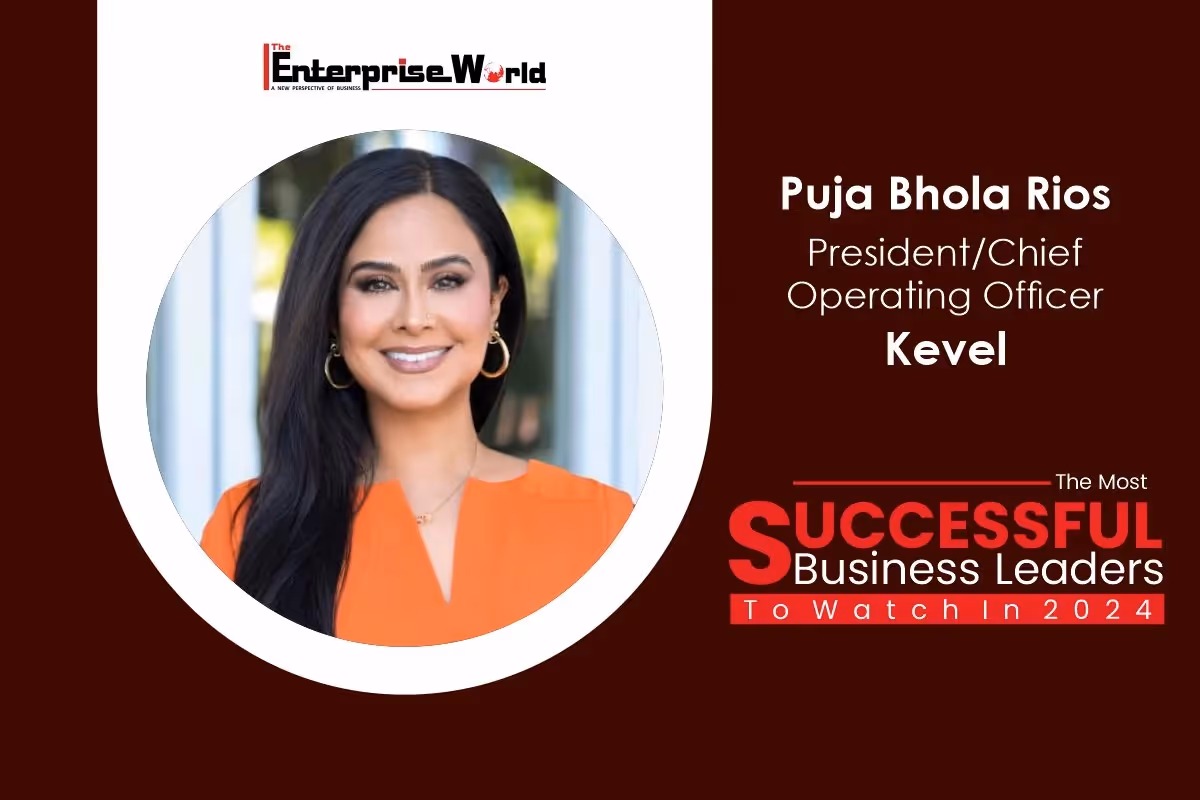 Puja Ghola Rios - The most successful business leaders to watch in 2024