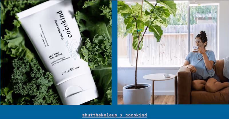 Cocokind's influencer campaign