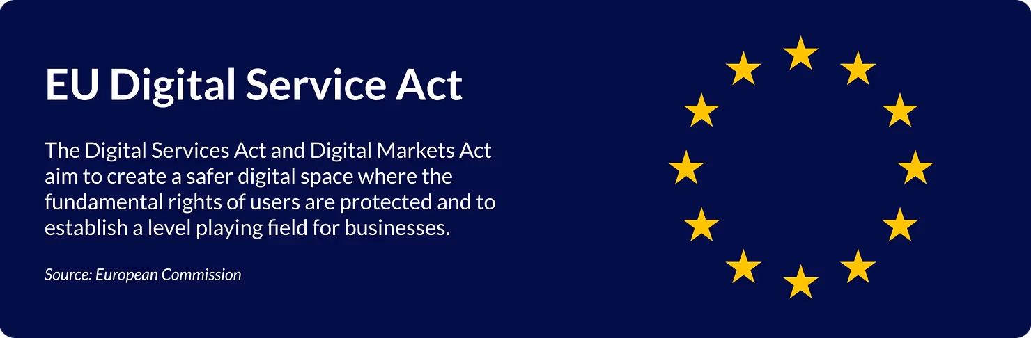 Overview of the EU Digital Service Act.