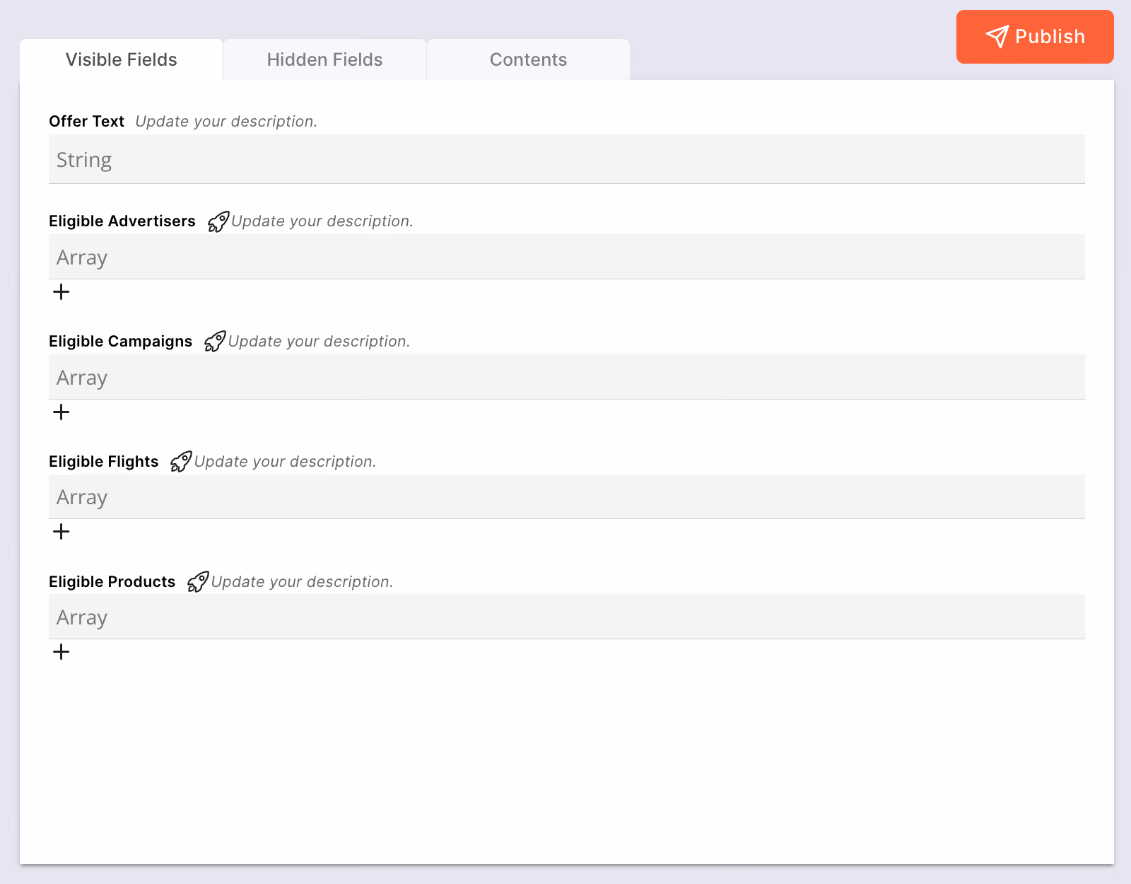 Management configuration