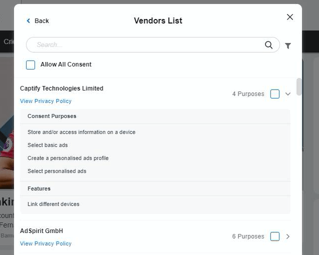 onetrust consent management platform