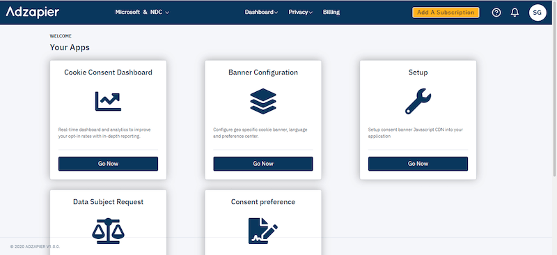adzapier consent management platform