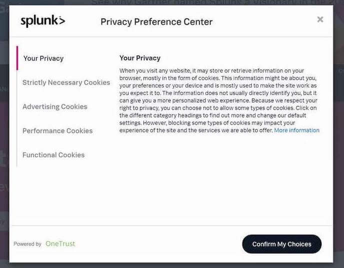 onetrust consent management platform
