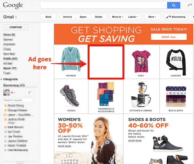 email ad server