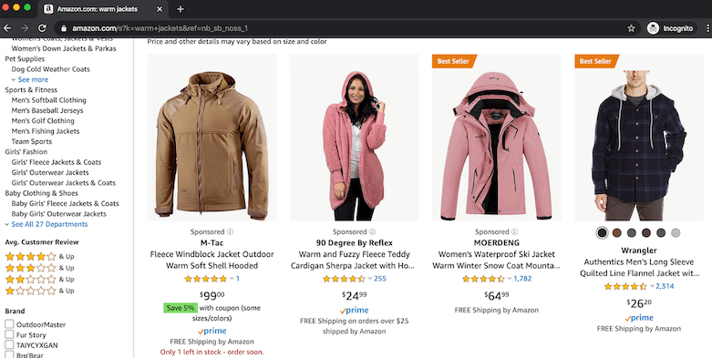 amazon sponsored products