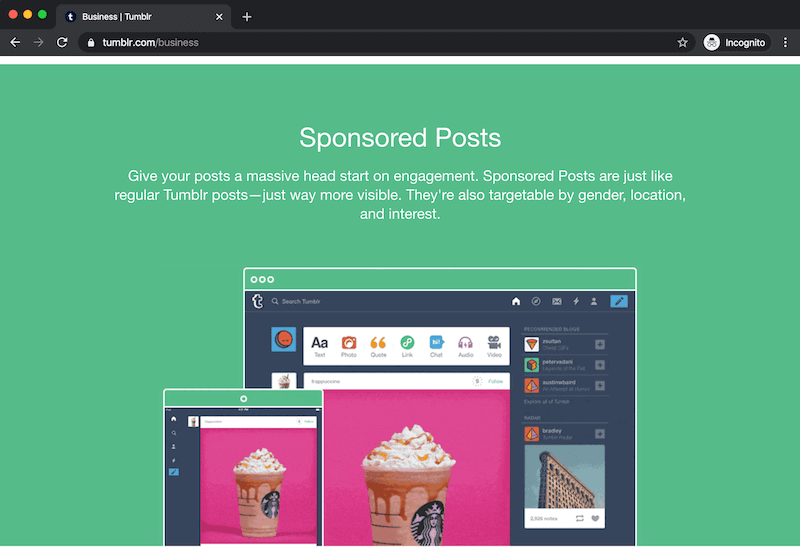 tumblr advertise with us
