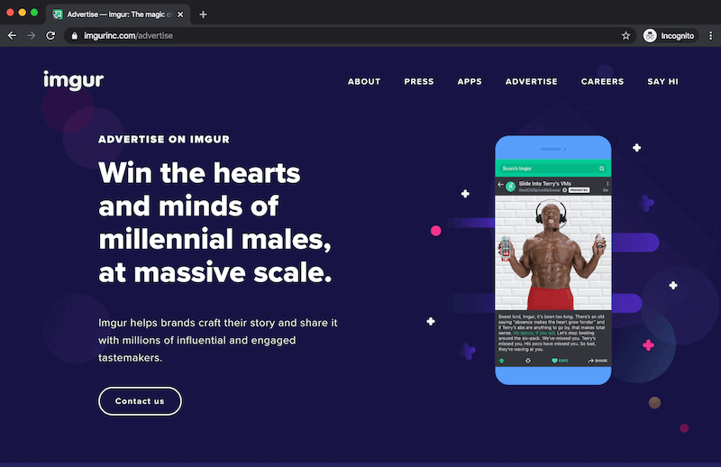 imgur advertise with us