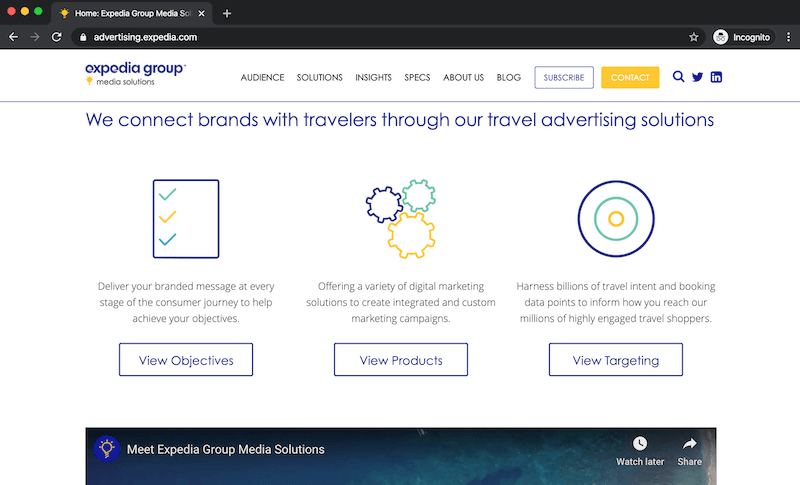 expedia advertise with us