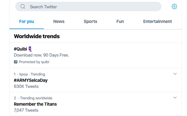 twitter being ad blocked