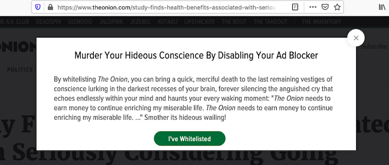 gated ad blocker prompt