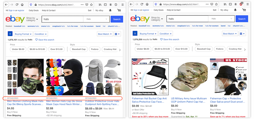 ad blocking example