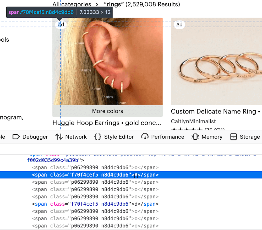 etsy ad blocking