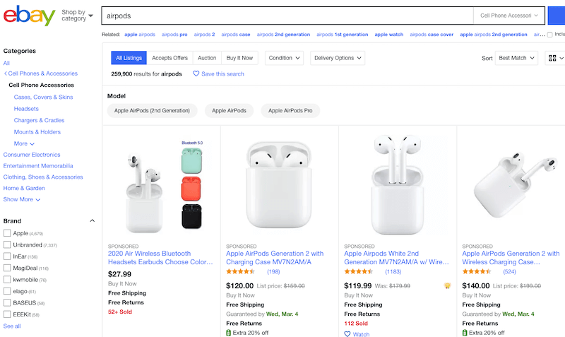 ebay ads