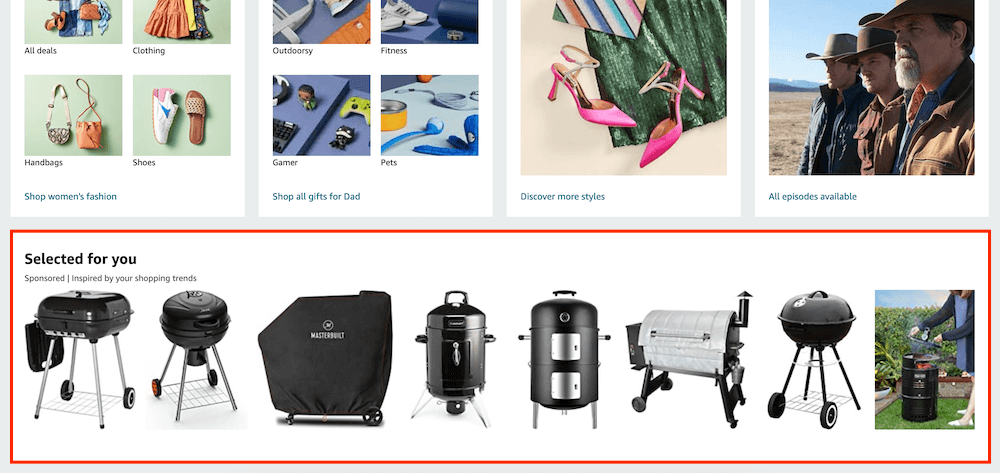 Amazon grills behavioral targeting