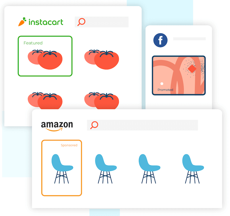 Image with ad examples