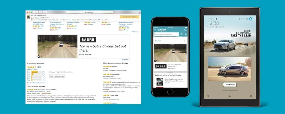 Amazon shoppable video usint