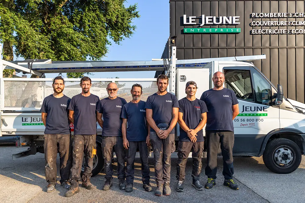 Équipe le jeune entreprise à Talence