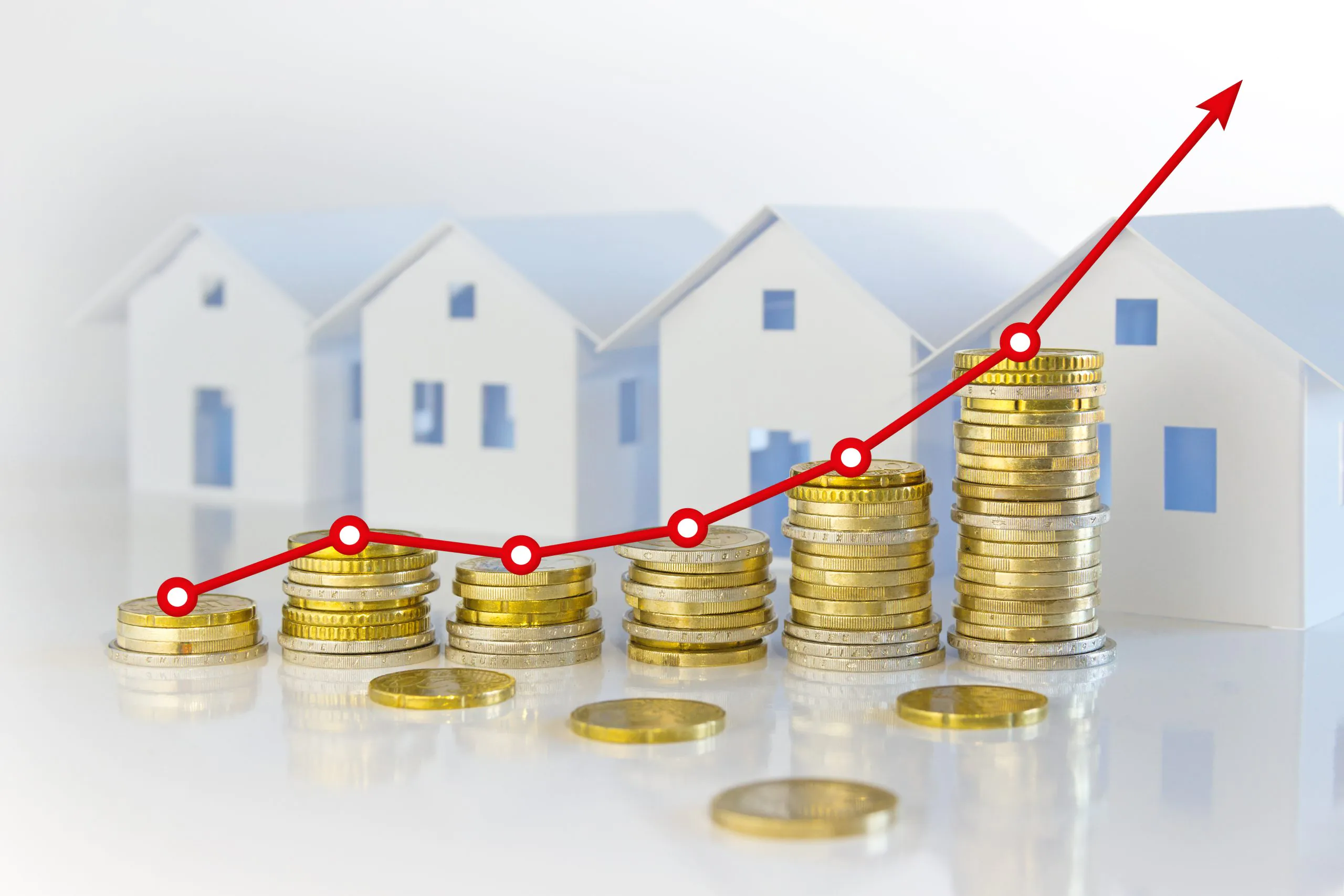 Steigende Preise für Immobilien