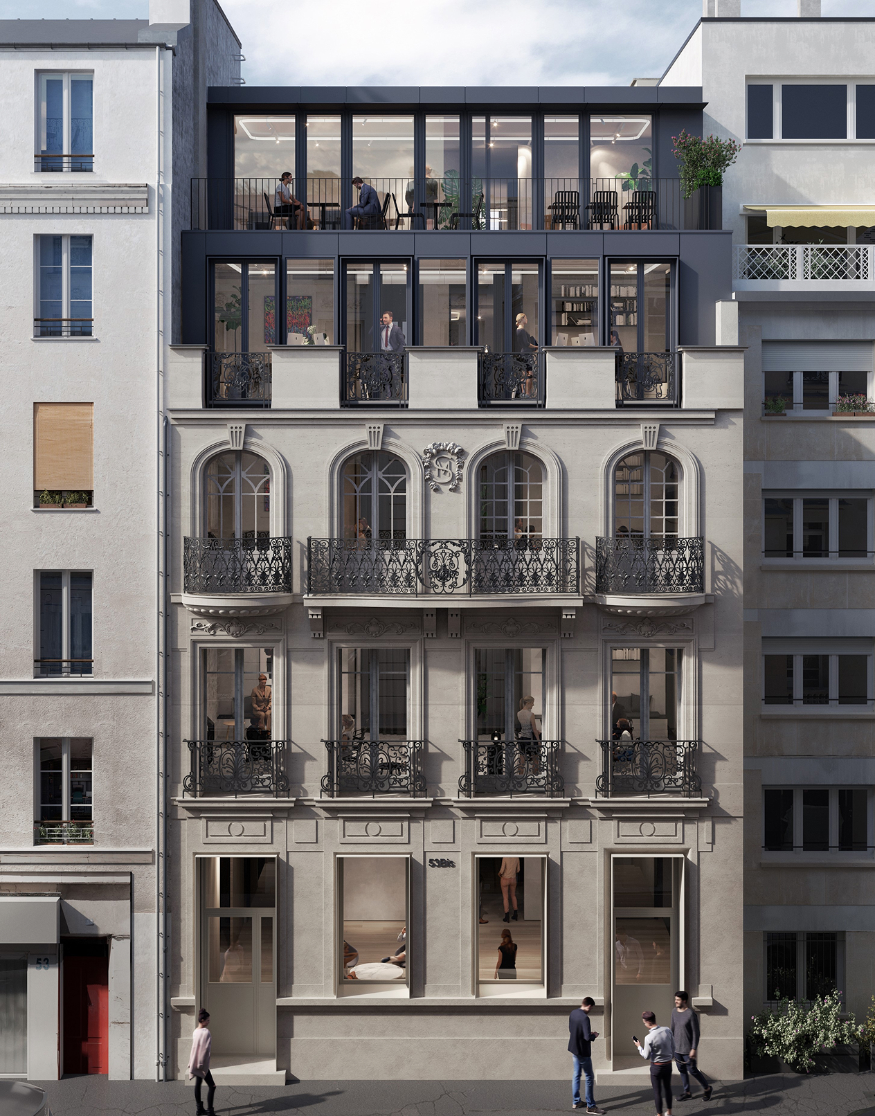 53bis rue Sedaine