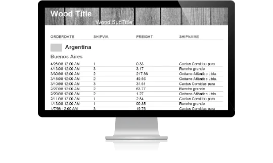 Real-time financial data and reports to support decision-making