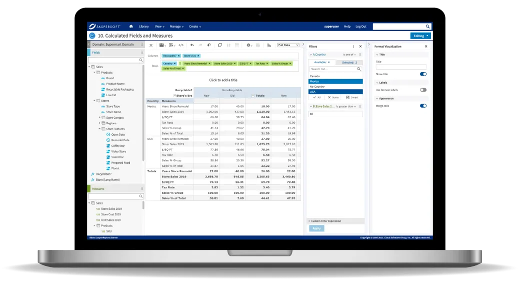 Self-service report builder for ad-hoc report generation and distribution