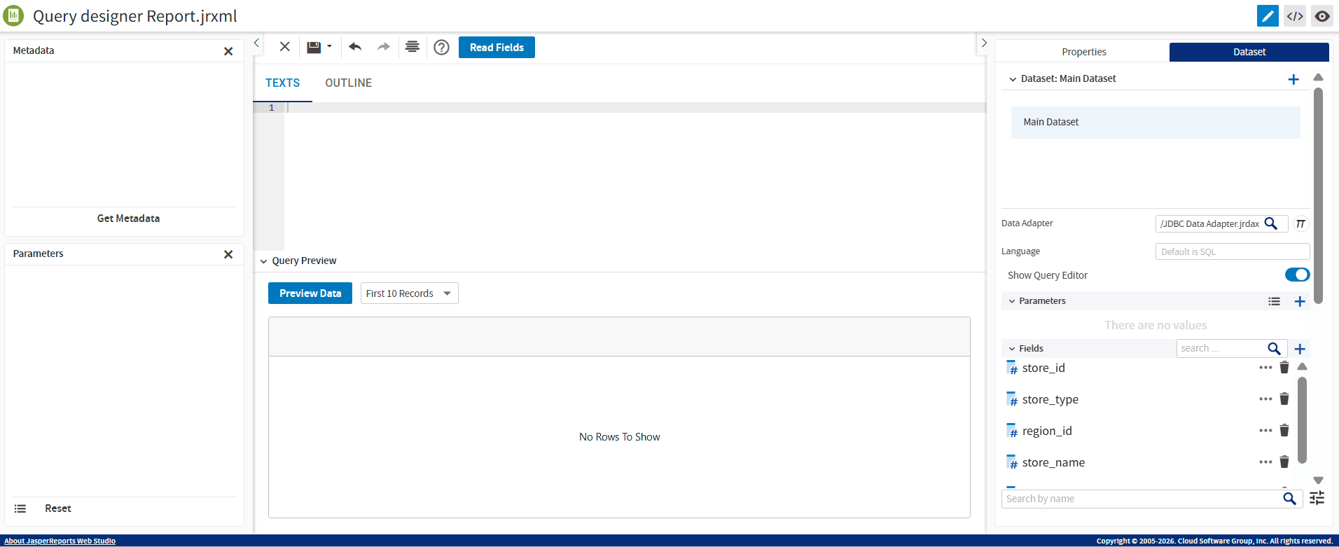 The new Advanced Query Designer brings together  a professional SQL-style interface with drag-and-drop ease and built-in validation