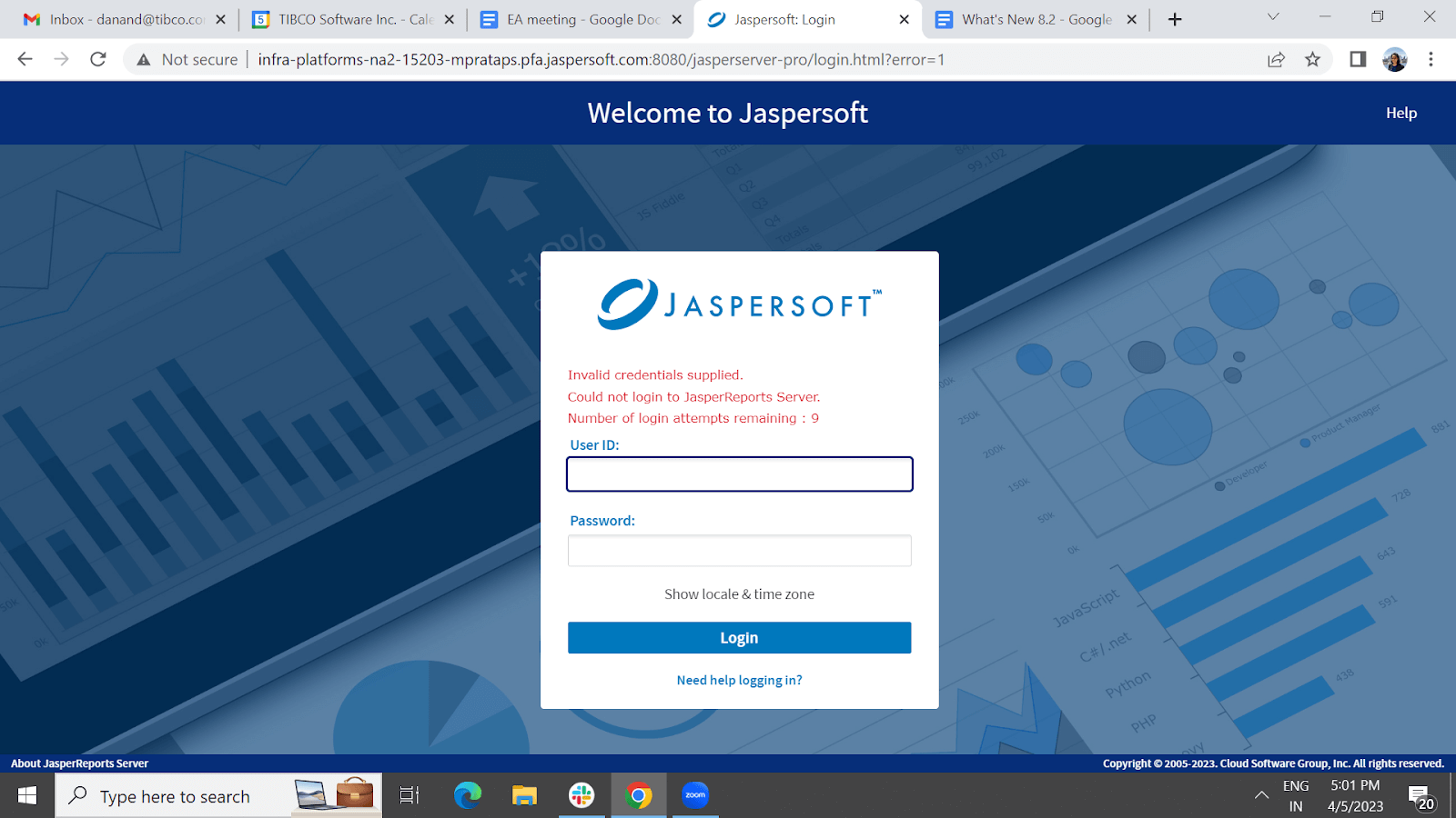 Security improvements: Control over failed login attempts