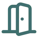 Geöffnete Tür als Symbol für Besichtigungstermine