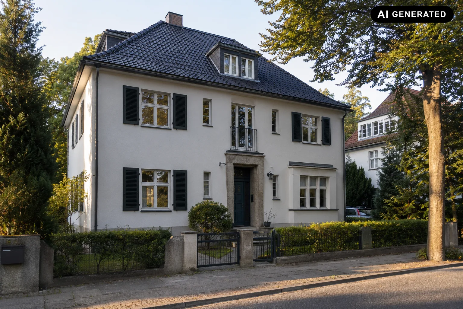 Berliner Einfamilienhaus mit Garten in ruhiger Wohnlage