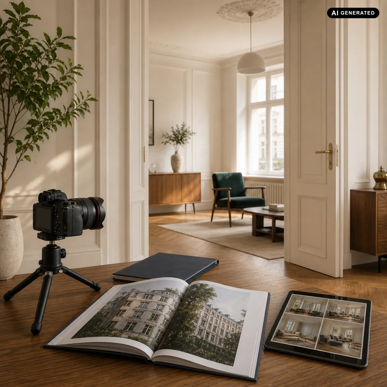 Immobilienvermarktung mit professioneller Objektfotografie für das Exposé