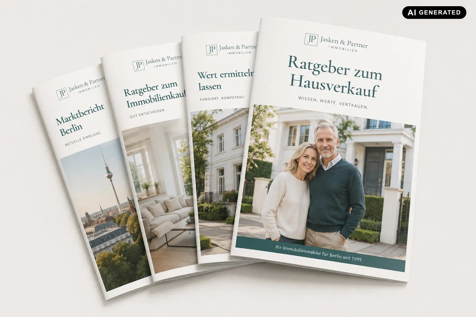 Broschüren für Käufer